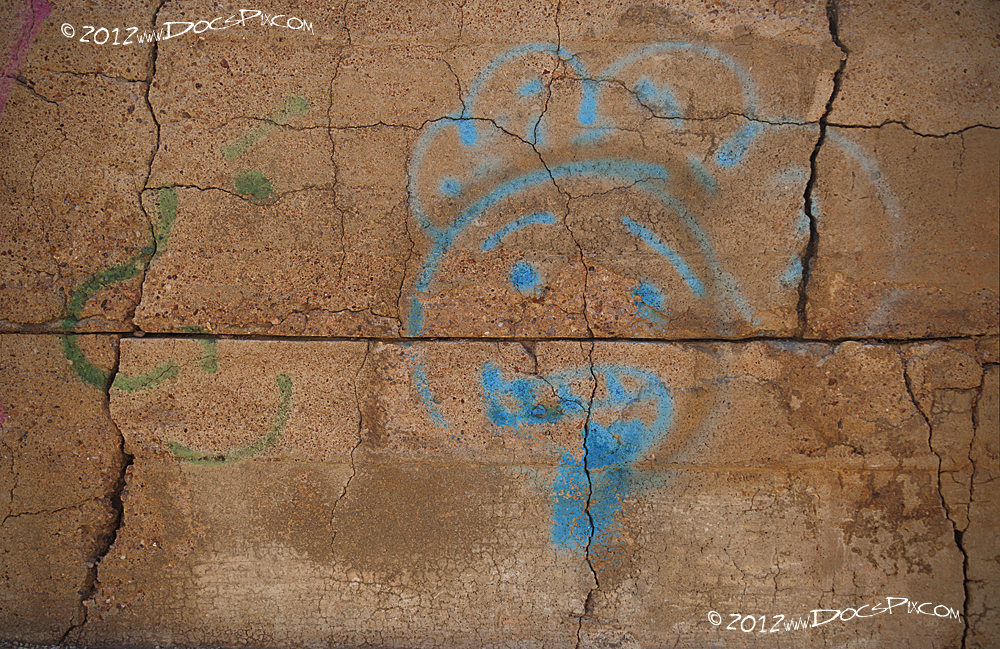 West wall of still base four. 