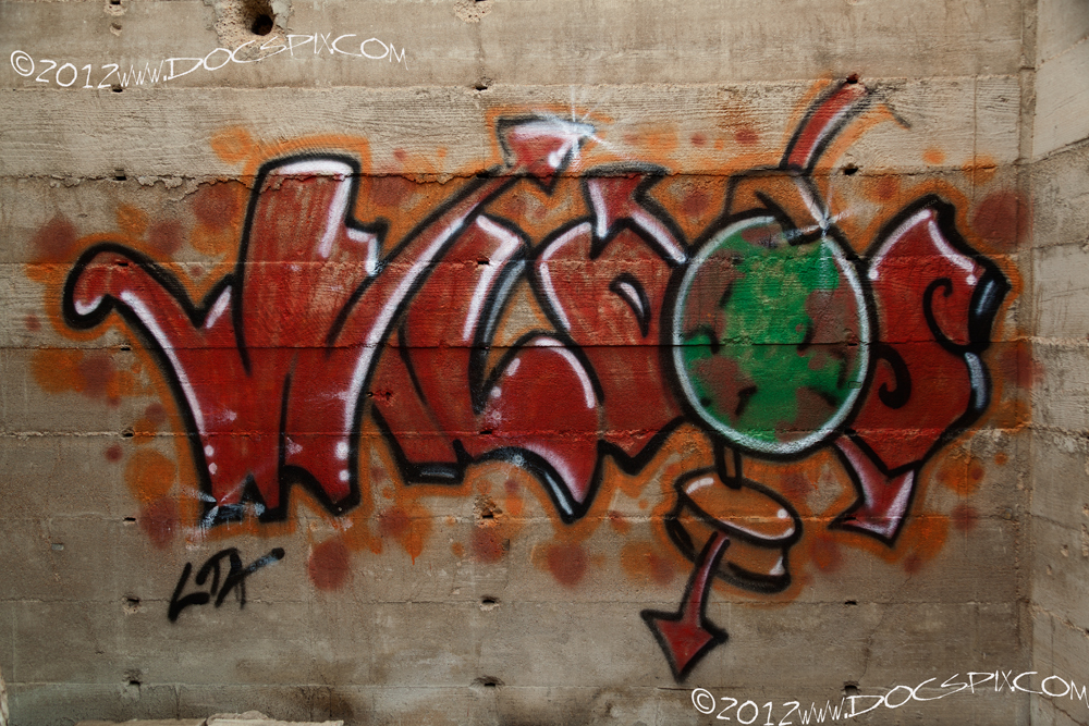 West wall of room nine.