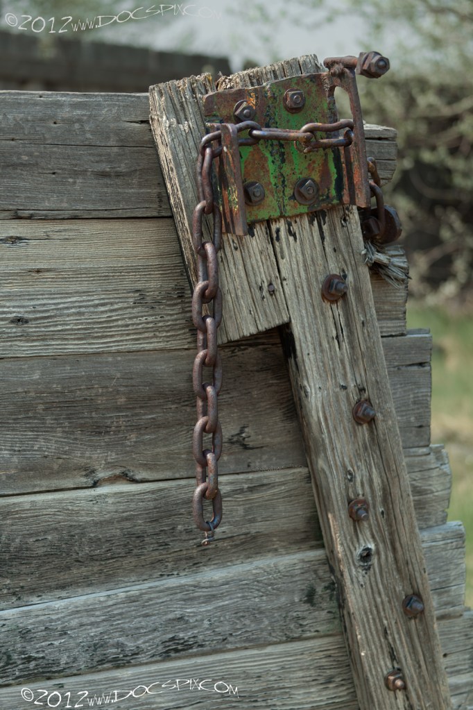 Left front hardware detail.